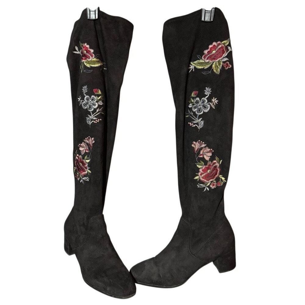 Sonoma Brown Zip-Up Buckled Booties Women’s 9 Wide